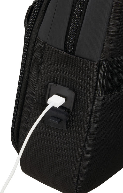 Samsonite Mysight Notebook-Tasche – für Notebooks bis 14,1", Tablets bis 10,5", 8,5 l, Aufsteckfunktion, Recycelt