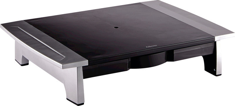 Fellowes Office Suites – Monitorhalterung, Standfuss, bis 28", 36 kg, 5-stufig höhenverstellbar