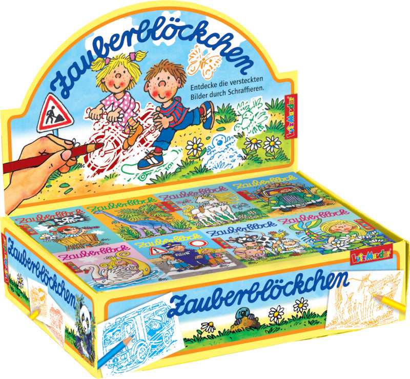 Lutz mauder Zauberblöckchen, Papier, 5,2 × 7,4 cm, mehrfarbig, 48 Seiten