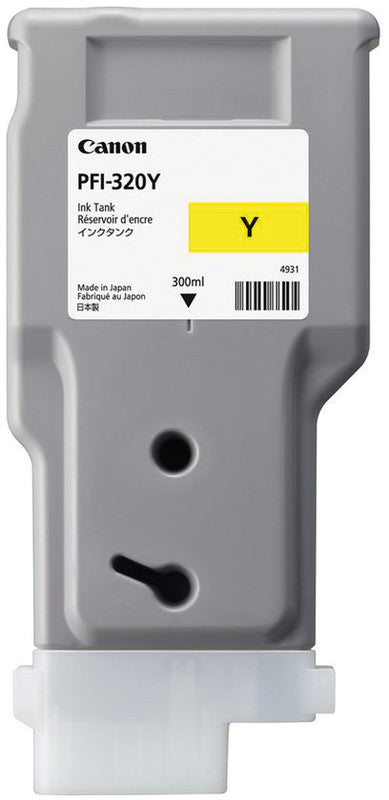 Canon Tintenpatrone PFI-320Y, gelb, 300 ml, original