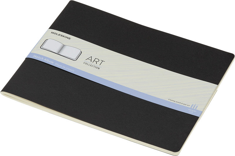 Moleskine Skizzenbuch, 19 × 19 cm, 120 g/m², 88 Seiten, schwarz, säurefrei