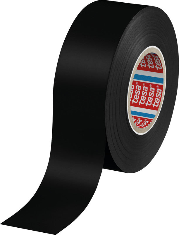 tesa Vinylband tesaflex – 30 mm × 33 m, schwarz