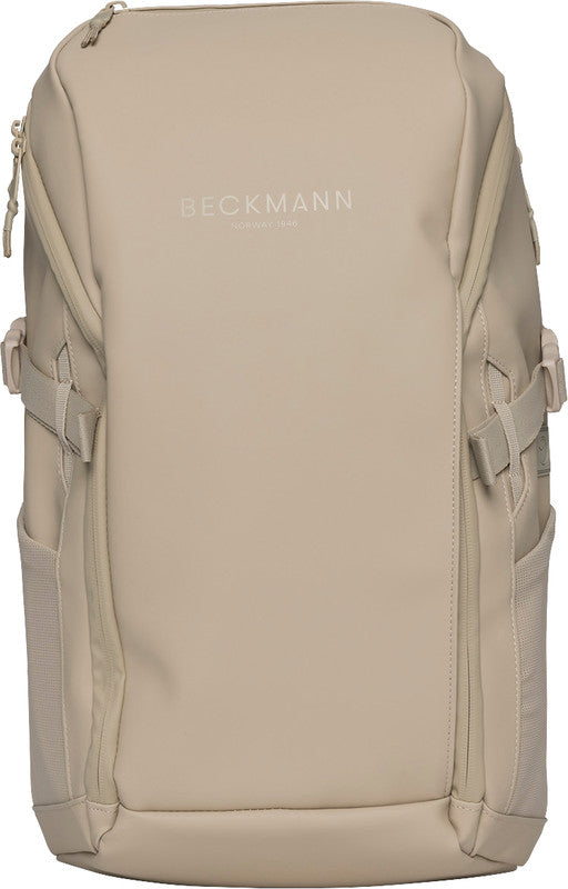 Beckmann Street Go – Notebook-Rucksack – für 16"-Notebook, 26 l, rPET, beige