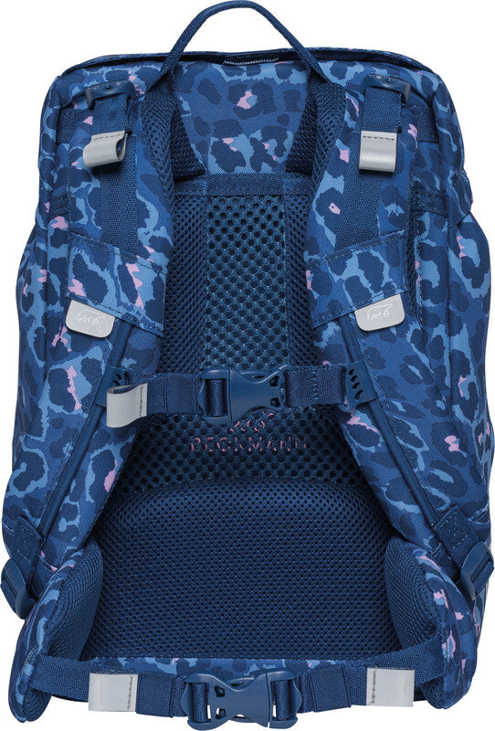 Beckmann Schulrucksack Classic – Cheetah – aus recyceltem PET