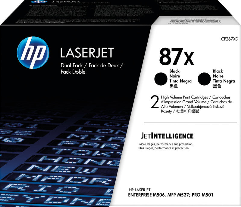 HP Toner-Multipack 87X – Schwarz, 18000 Seiten