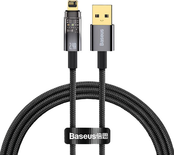 Baseus USB-Kabel, Lightning zu USB-A, 1 m, USB 2.0, Lade-/Datenkabel, für Apple-Geräte mit Lightning-Anschluss