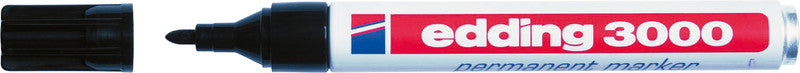 Edding Permanent Marker – rot, blau, grün, schwarz, 4er Set