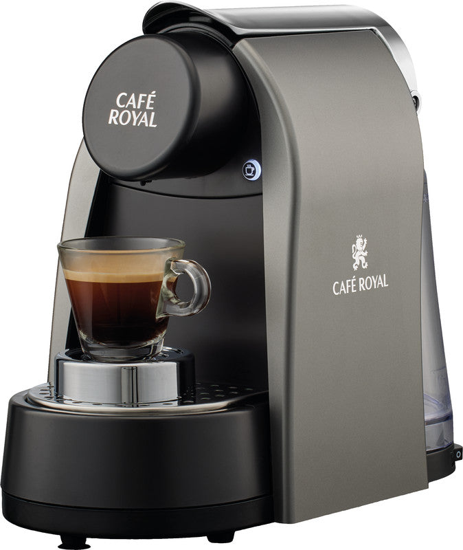 Café Royal CRpro-100 Kapselmaschine – für Café Royal Professional Pads, 1 l, Grau