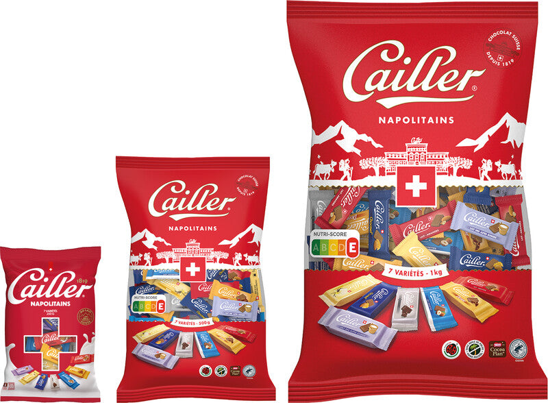 Cailler Napolitains – sortiert, 1 kg