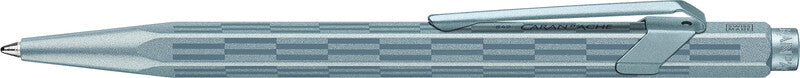 Caran d-Ache Kugelschreiber – Gletscherblau, Aluminium