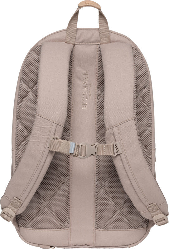 Beckmann City Rucksack – beige – 31,0×47,0×24,0 cm – aus recycelten PET-Flaschen (rPET)