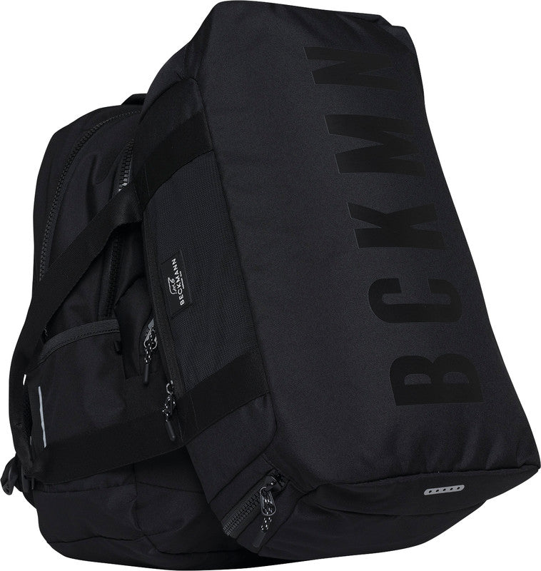Beckmann Junior Sport Rucksack – Black Bold – 31 × 45 × 22 cm – Recycelte Materialien