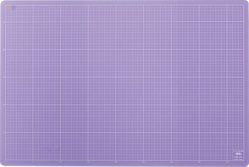 NT Cutter Schneidematte – 450×300 mm, Transparentes Violett
