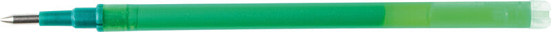 Q-CONNECT Radierbare Tintenroller-Patronen – Grün, 0,7 mm, 3er-Pack, radierbar