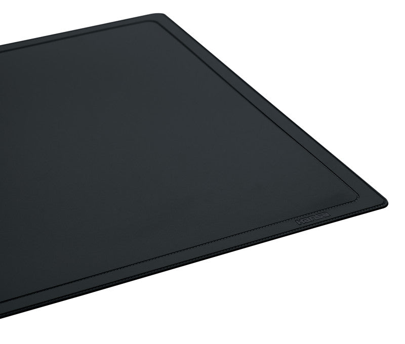 Hansa Schreibunterlage – Schwarz – 650 × 500 mm – Kunststoff, rutschfest