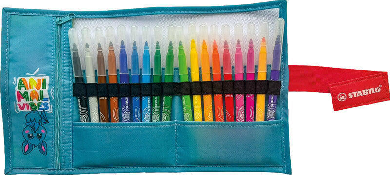 STABILO Filzstifte, Strichbreite 2 mm, 18 Farben