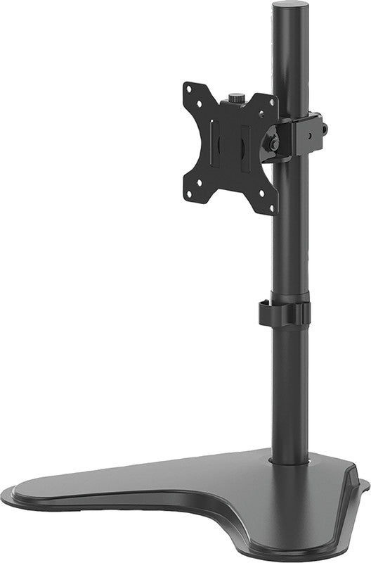 Fellowes Seasa – Monitorhalterung, Standfuss – bis 32", VESA 75 × 75/100 × 100 mm, neigbar ±45°, drehbar 360°