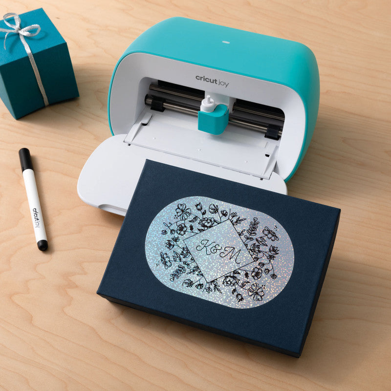 Cricut Holographische Transferfolie – Silber – 14 × 33 cm – für Cricut Joy Schneideplotter