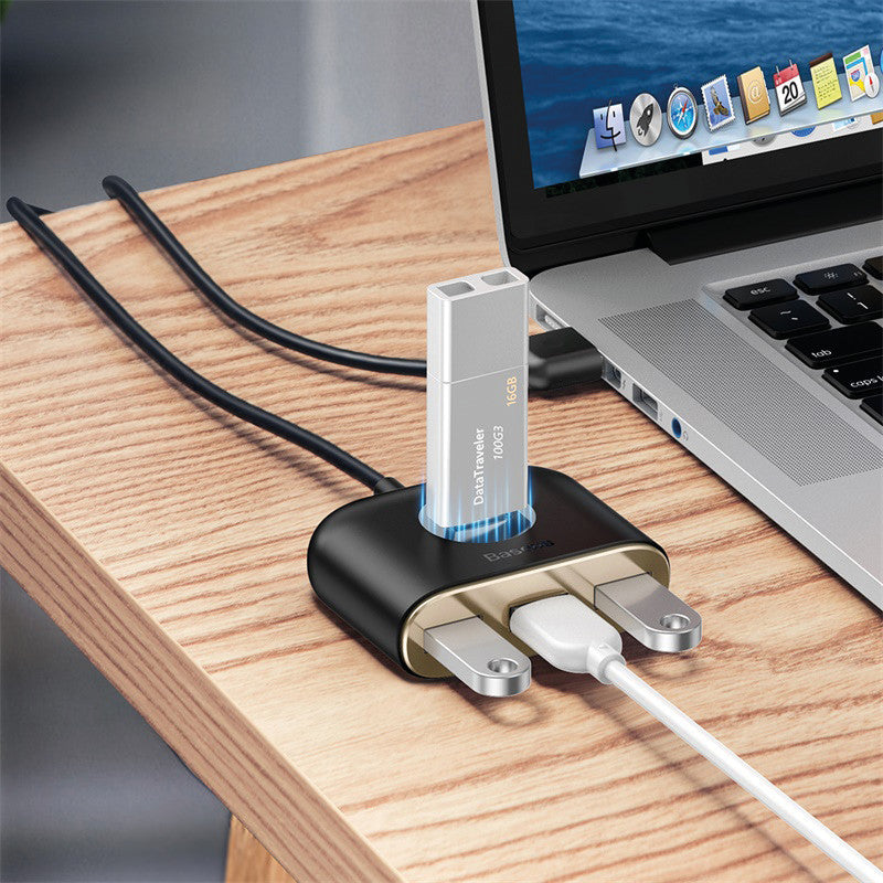 Baseus USB 3.0 Hub – Schwarz