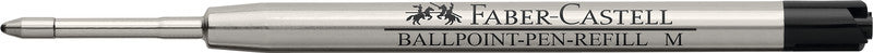 Faber-Castell Kugelschreiber-Mine – Schwarz, M, dokumentenecht, geruchsarm