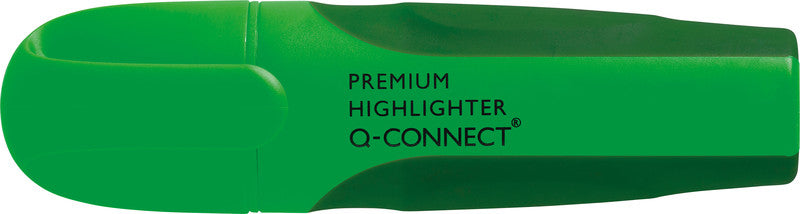 Q-CONNECT Textmarker Grün – Keilspitze, 2–5 mm