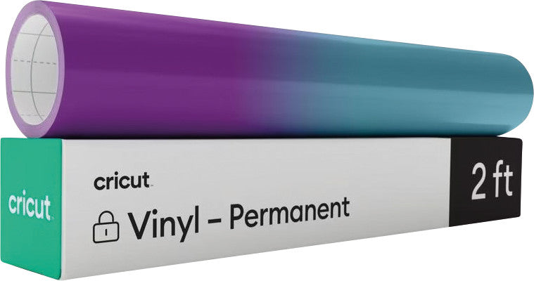 Cricut Vinylfolie – Violett/Türkis – 30 × 60 cm – für Cricut Schneideplotter