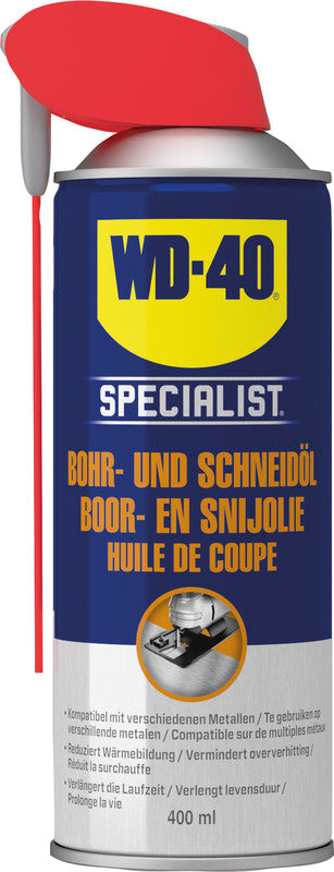 WD-40 Specialist Öl-Mehrzweck-Schmierstoffspray – transparent, Korrosionsschutz, Spraydose, 400 ml – für Metall
