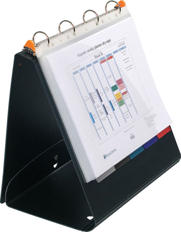 Exacompta EXASHOW Tisch-Flipchart A4 quer – 4-Ring