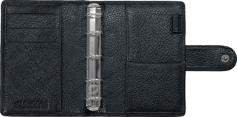 Succes Classic Cadiz Agenda – 5-Ring-Mechanik, 10,5 × 12,5 cm, schwarz