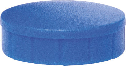 MAUL Starter-Kit, inkl. blaue Kunststoff-Magnete (Ø 20 mm, Haftkraft 0,3 kg) – für Whiteboards – 10-teilig