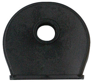 Rieffel Schlüsselkappe – schwarz, Kunststoff, Ø 25 mm, 1 Stk.