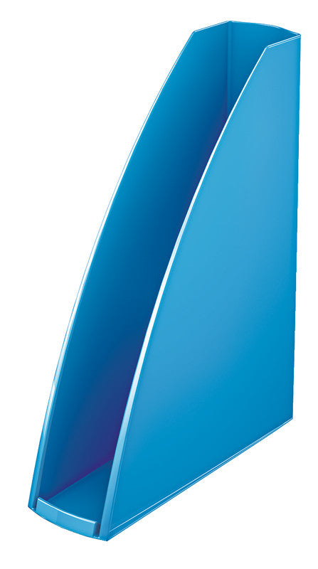 Leitz Stehsammler A4 – mit Griffloch, 75 × 312 × 258 mm, Blau, Kunststoff