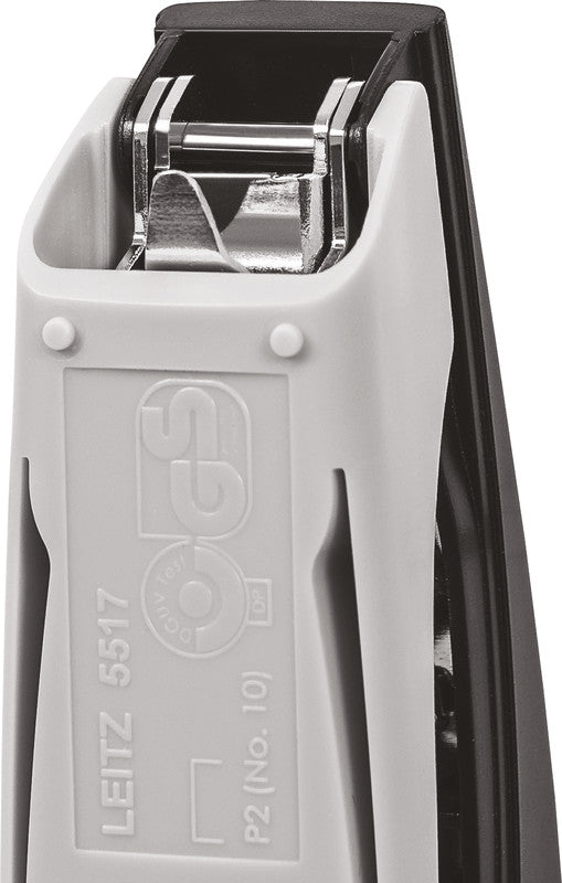 Leitz NeXXt Mini 5517 – Hefter, 10 Blatt, für Nr. 10, Integrierter Heftklammerentferner, Tackerfunktion