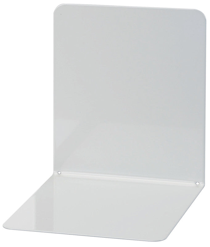 MAUL Buchstützen – grau – 120 × 140 mm – Stahl, 2 Stück