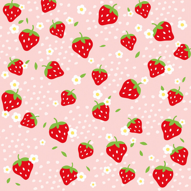 Atelier Servietten Erdbeeren – 33 × 33 cm – 3-lagig, Tissue – 20 Stk.