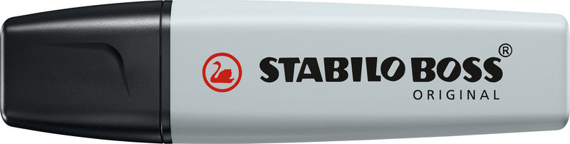 STABILO BOSS Original Textmarker seidengrau – Keilspitze, 2–5 mm