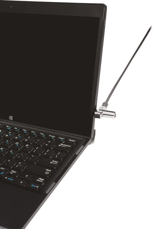 Kensington Slim N17 2.0 Notebookschloss – für ultradünne und 2-in-1-Notebooks, schwarz