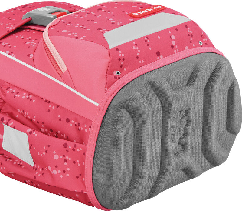 Step by Step Schulrucksack-Set – 4-teilig – Pink Bubbles