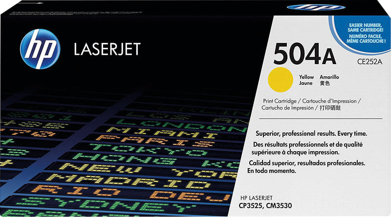 HP Toner 504A – Gelb, 7000 Seiten