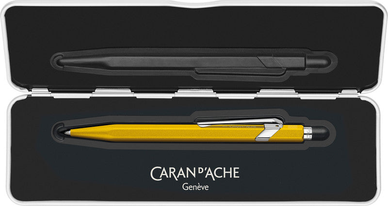 Caran d-Ache Kugelschreiber – Gelb, Aluminium