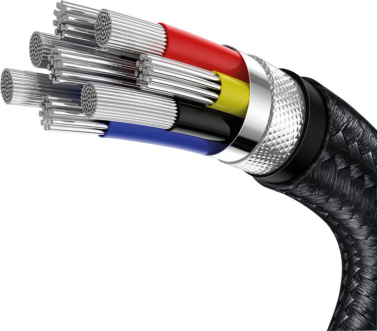 Baseus USB-Kabel, USB-C zu USB-C, 1 m, USB 2.0, für Geräte mit USB-C-Buchse