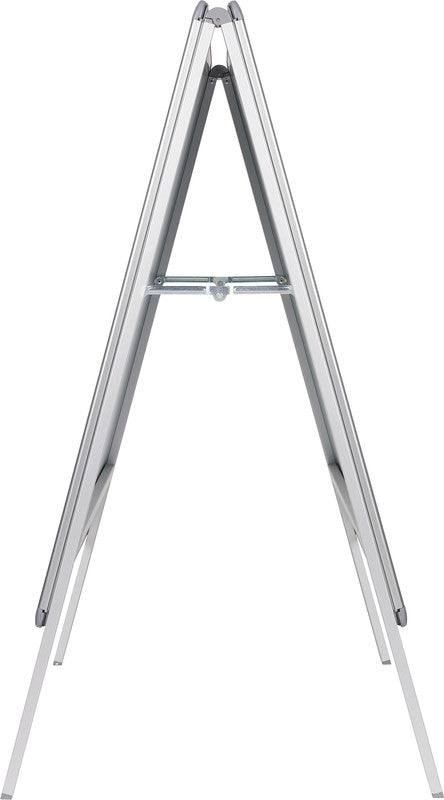 Nobo Plakatständer – für A1 hoch, silber, Metall/Kunststoff, 650 × 605 × 1105 mm