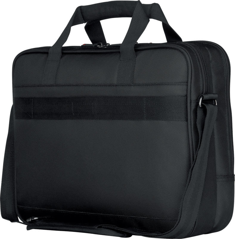 Wenger/SwissGear Wenger Prospectus Notebook-Tasche – 15 l, wasserabweisend, Aufsteckfunktion, Polyester, schwarz