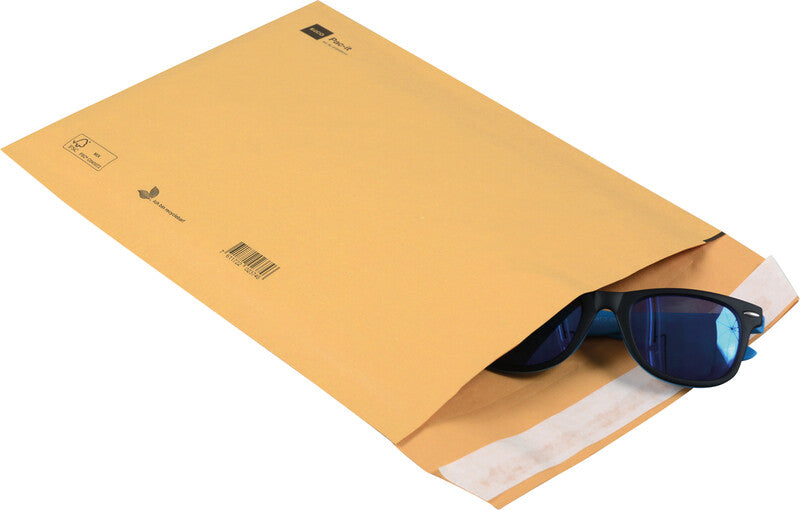 Elco Luftpolstertasche – 200 × 275 mm, braun, selbstklebend – 4 Stück