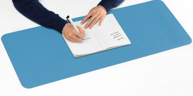 Sigel Schreibunterlage Write and Roll – blau/grün – 800 × 300 mm – Kunstleder, rutschfest