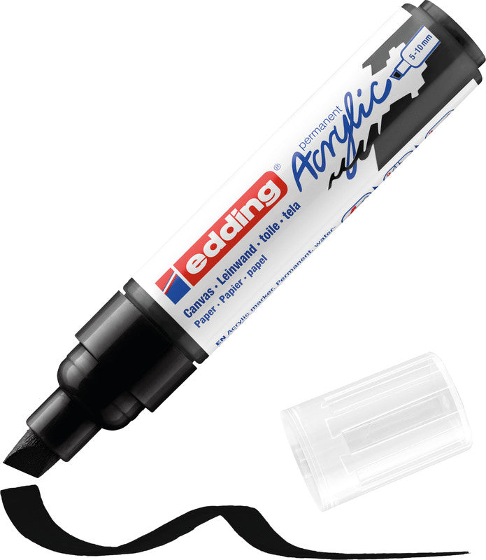 Edding Acrylmarker 5000 – Tiefschwarz