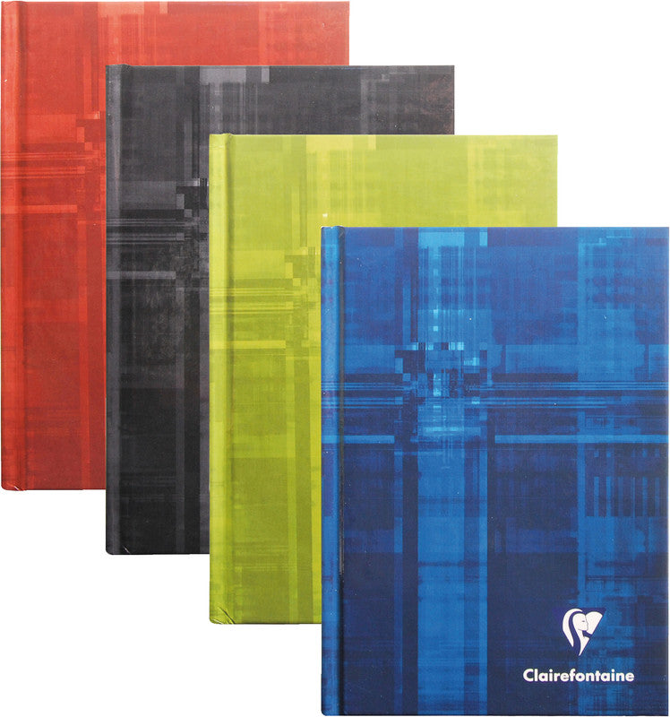 Clairefontaine Notizbuch A6, liniert, 192 Seiten, Hardcover – sortiert