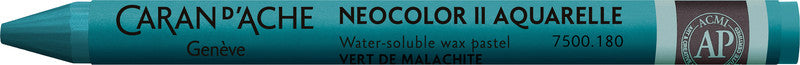 Caran d-Ache Caran d'Ache Neocolor II Aquarellfarbstift – Malachitgrün, Mine Ø 8,6 mm