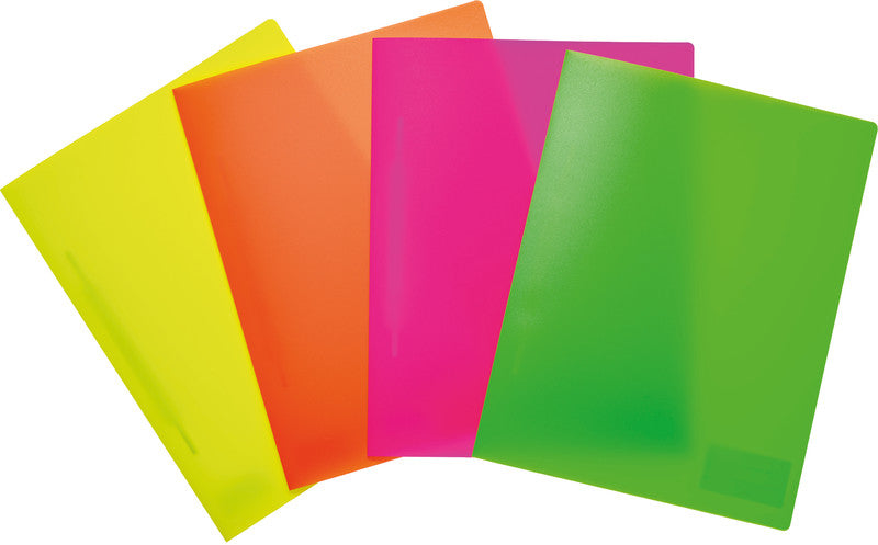 HERMA Schnellhefter – A4, PP, Neonorange