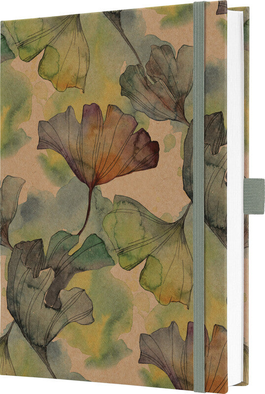 Sigel Notizbuch JOLIE Pure, A5, liniert, Fadenheftung, Hardcover, 192 Seiten – mehrfarbig